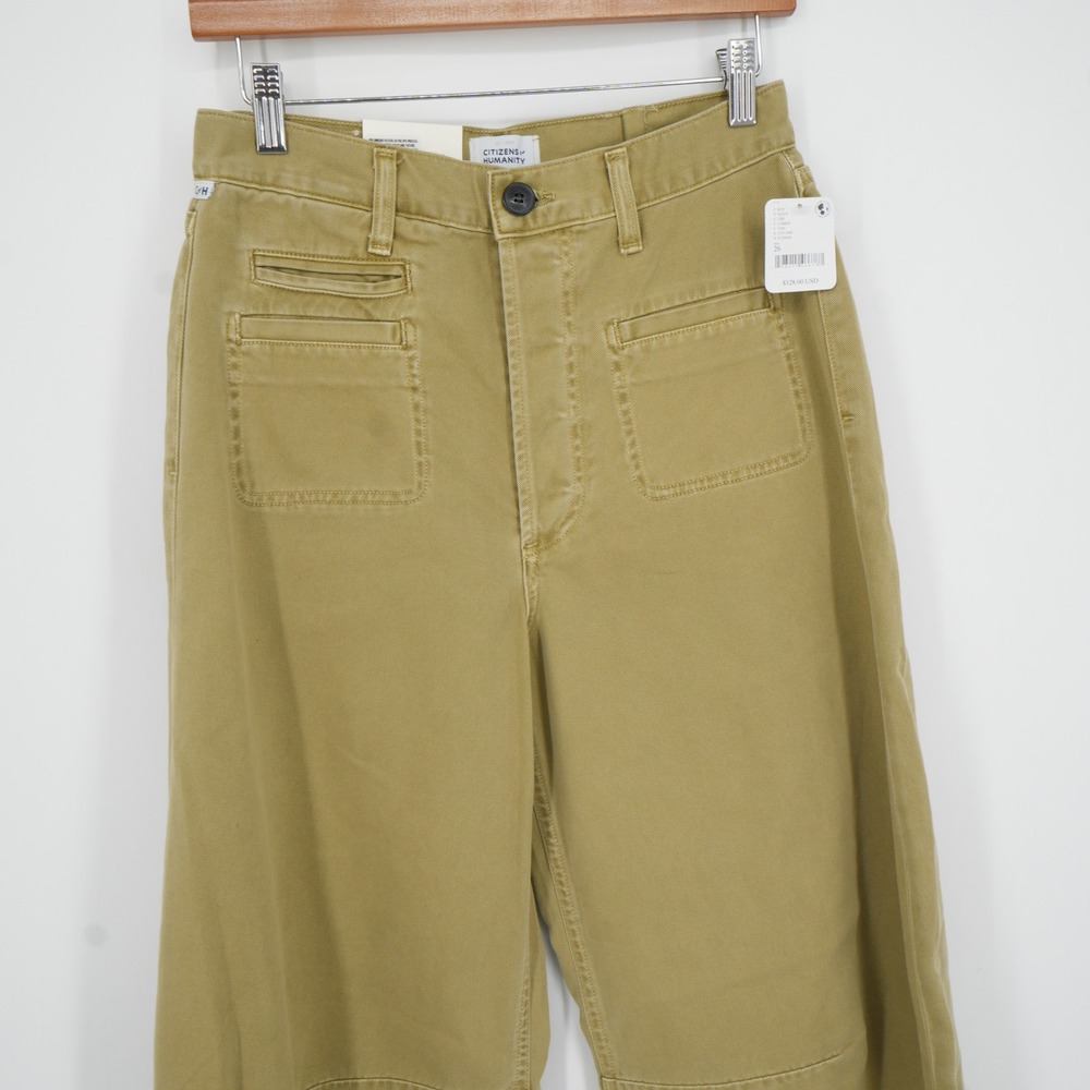 Citizens of Humanity Horseshoe Jean Women 26 Larkin Tan Vintage Welt High Rise - Picture 3 of 13